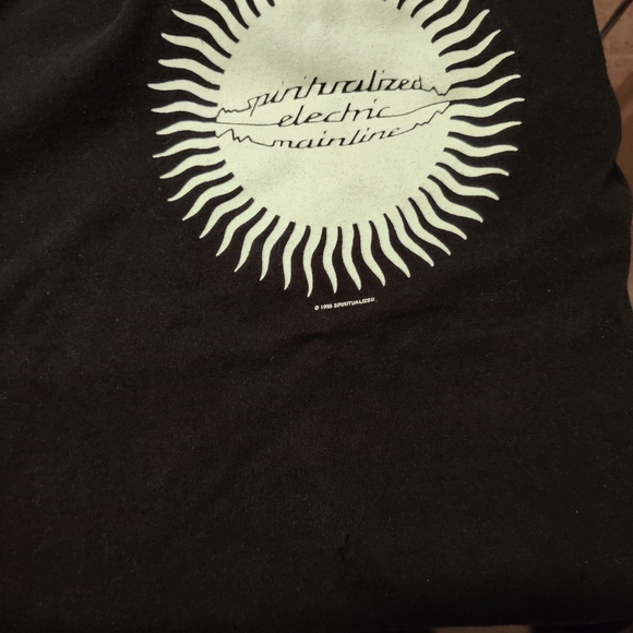 Spiritualized RARE Original 1996 Electric Mainline Band Shirt - Picture 5 of 6